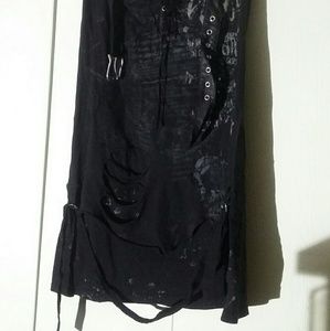 H.Naoto From Tokyo Store Tattered Skirt Rare